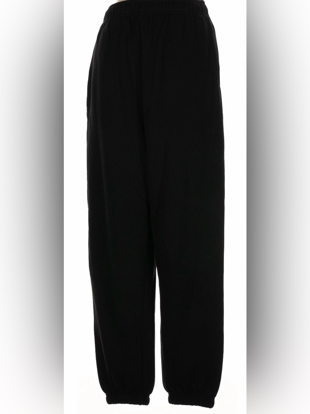 PINK Victoria’s Secret Black Fleece Joggers XS
